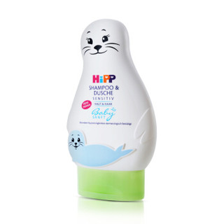 HIPP 喜宝 婴儿无泪免敏洗发沐浴洗护二合一 小海狮 200ml