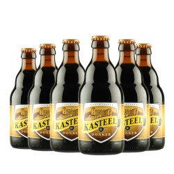 KASTEEL 卡斯特 DONKER 黑啤酒 330ml*6瓶 *2件