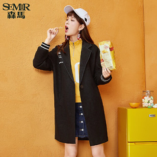 Semir 森马 13416100910 女士毛呢大衣