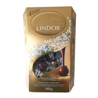 Lindt 瑞士莲 LINDOR 多口味混合巧克力球 900g/盒