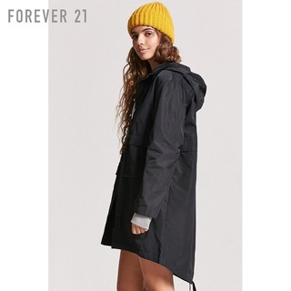 FOREVER 21 00247177 女士前短后长大衣