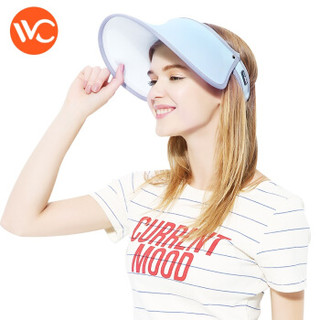 VVC 女士遮阳防晒太阳帽  蓝色 可调节