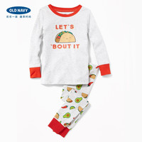 OLD NAVY 286852 儿童纯棉长袖内衣套装
