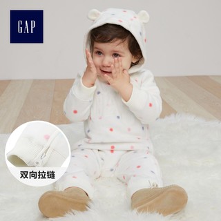 Gap 盖璞 348766-2 W 婴儿摇粒绒连体衣