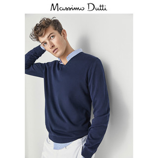  Massimo Dutti 00949224401 男士纯棉针织衫