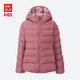 UNIQLO 优衣库 WARM PADDED 400003 女童轻型连帽外套