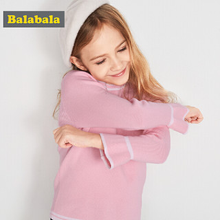 Balabala 巴拉巴拉 女童针织毛衣
