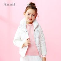 安奈儿 EG745455 女大童短款羽绒服