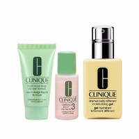 CLINIQUE 倩碧 黄油三部曲套装 （无油黄油125ml+3号水30ml+洁面皂30ml ）