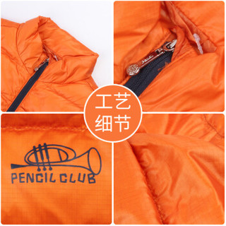 pencilclub 铅笔俱乐部 大童款羽绒马甲 绿色 110cm