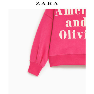 ZARA 00355700630 女童 印字卫衣 