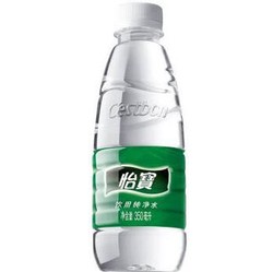 怡宝 饮用水 纯净水350ml*24瓶 整箱装 *2件