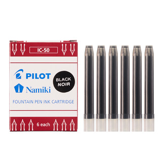 PILOT 百乐 IC-50 一次性墨水胆 6支/盒