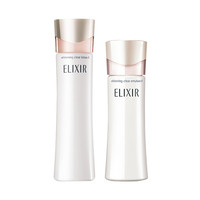 ELIXIR 怡丽丝尔 纯肌净白 水乳套装 滋润型(水170ml+乳液130ml)