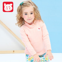 PEPCO 小猪班纳 女宝宝纯色毛衣