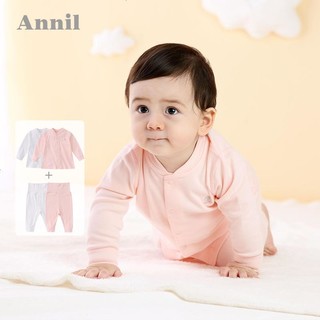 安奈儿 TM737702 童婴童纯棉内衣套装 2套