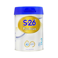 新西兰惠氏S26 A2酪蛋白婴儿配方奶粉3段进口宝宝三段 （12-36个月）900g