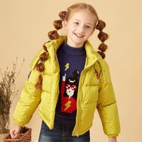 MooMoo 女童短款羽绒服