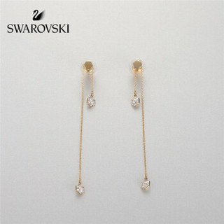 SWAROVSKI 施华洛世奇 Lisabel 5380106 长款六边形耳环