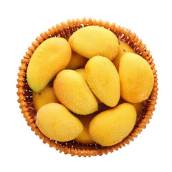 梅珍 海南小台农芒果含箱10斤 热带新鲜水果鸡蛋芒小芒果