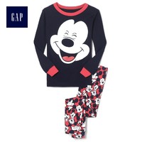 Gap x Disney 迪士尼系列 368537 男童米奇内衣 秋衣秋裤