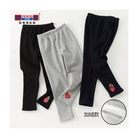 pencilclub 铅笔俱乐部 女童加绒长裤