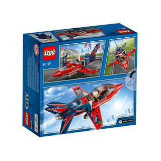 lego乐高city城市系列60177空中特技喷气机