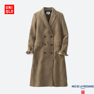 UNIQLO 优衣库 410178 羊毛混纺大衣