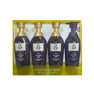 Ryo 吕 棕吕固发防脱滋养洗护套装 (洗发水400ml*3+护发素400ml)