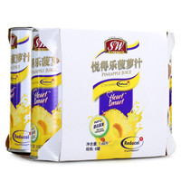 S&W 优实 100%NFC悦得乐菠萝汁 240ml*6罐