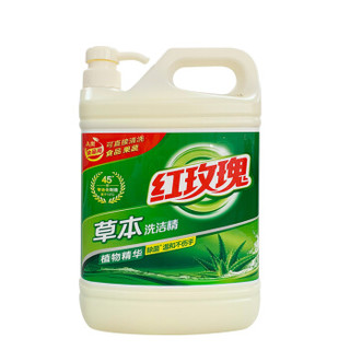 红玫瑰 草本洗洁精 1.7kg