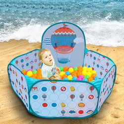 费雪（Fisher-Price）海洋球池儿童便携游戏屋游乐场玩具帐篷投篮球池宝宝游戏屋F0316 *2件