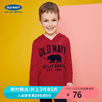 Old Navy 老海军 290590 徽标logo加绒卫衣