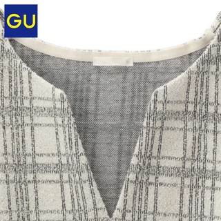 GU 极优 308227 女士直筒套头衫 (XL、藏青色)