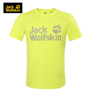 Jack Wolfskin 狼爪 1804671 男士短袖休闲T恤