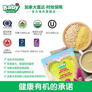 babygourmet 婴幼儿小米米糊 227g