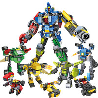  COGO 积高积木 军事航母拼装积木模型 1变3彩盒装 随机一款