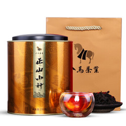 八马茶业 茶叶 正山小种 红茶 茶叶罐装250g