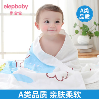 Elepbaby 象宝宝 婴儿纱布浴巾 140*70cm 3层