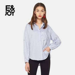E&joy 8A0814018 女士条纹衬衫
