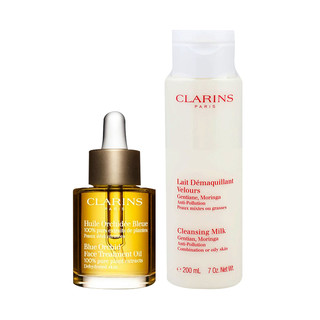 CLARINS 娇韵诗（均衡柔肤洁颜乳 200ml+兰花面部护理油 30ml）