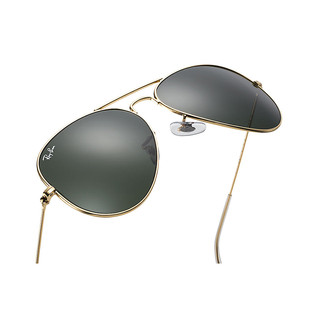 Ray·Ban 雷朋 非偏光镜片 Aviator飞行员系列男女通用太阳镜 RB3025 L0205 58mm