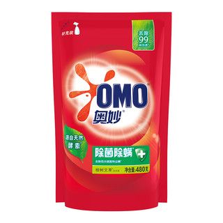 OMO 奥妙 除菌除螨洗衣液 400g 桉树艾草香