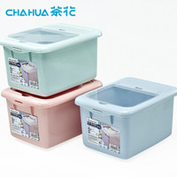 苏宁SUPER会员：CHAHUA 茶花 家用厨房密封米箱 20斤 *8件