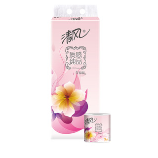 Breeze 清风 质感纯品系列 有芯卷纸 3层*245段*10卷