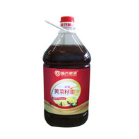 新兴粮油 非转基因 醇香黄菜籽油 4L