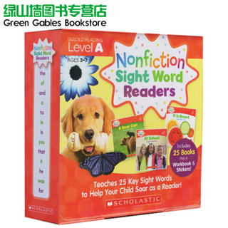 《绿山墙 Nonfiction Sight Word Readers A》25册全套