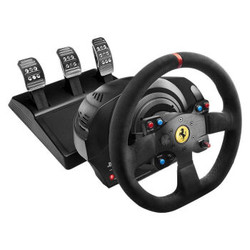 THRUSTMASTER 图马思特 图马斯特 T300 法拉利版 游戏方向盘 黑色