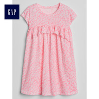 Gap 盖璞 女童纯棉连衣裙 (粉色、80cm)