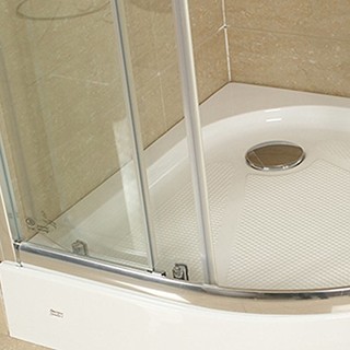 American Standard 美标 BTAS8230 概念圆弧型移门淋浴房 90*90cm (不含底座和挡水条)